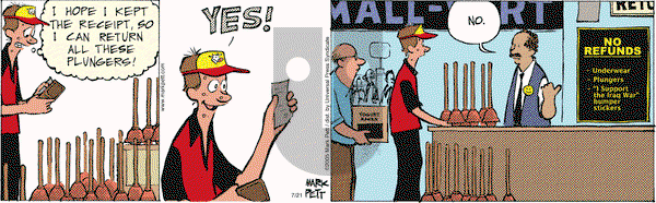 Lucky Cow on Thursday July 21, 2005 Comic Strip