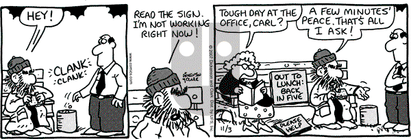 Lola on Saturday November 3, 2007 Comic Strip