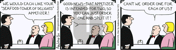 The Born Loser on Wednesday January 24, 2024 Comic Strip