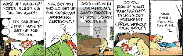 Red and Rover on Saturday March 25, 2017 Comic Strip