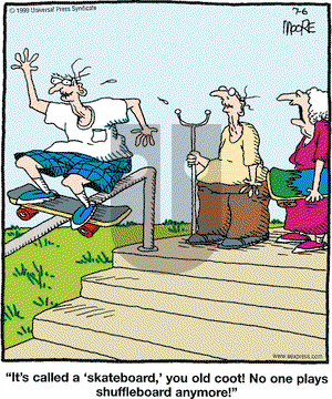 In the Bleachers - Tuesday July 6, 1999 Comic Strip