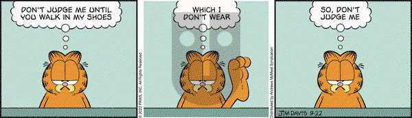 Garfield - Thursday September 22, 2022 Comic Strip