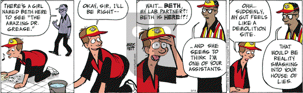 Lucky Cow on Tuesday September 14, 2004 Comic Strip