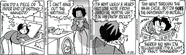 Rose is Rose on Thursday February 23, 2006 Comic Strip