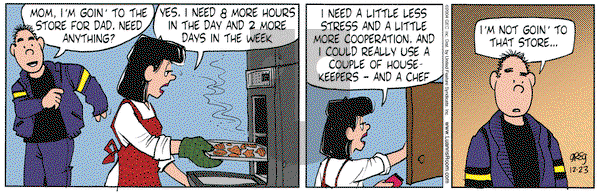 Luann on Thursday December 23, 2004 Comic Strip