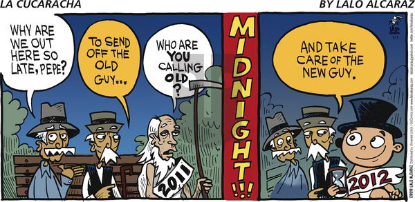 La Cucaracha on Sunday January 1, 2017 Comic Strip