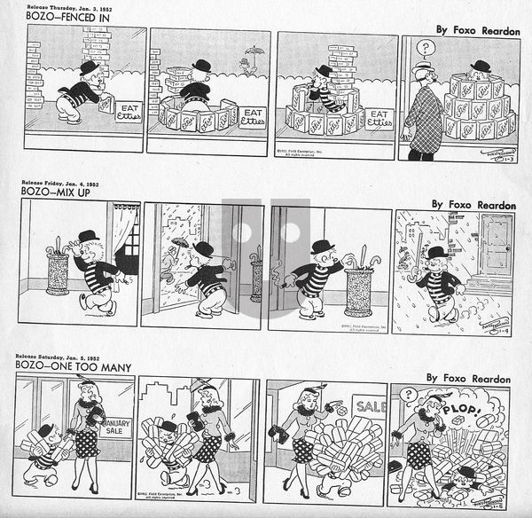 Bozo on Thursday January 16, 2025 Comic Strip