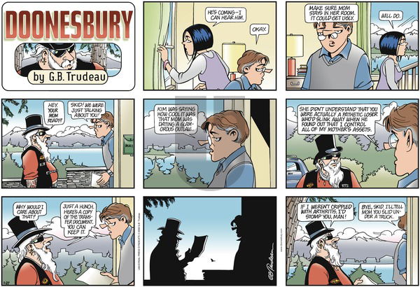 Doonesbury on Sunday January 27, 2008 Comic Strip