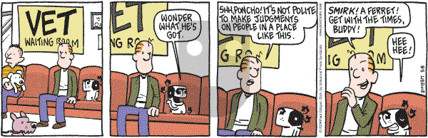 Pooch Cafe on Saturday May 8, 2004 Comic Strip