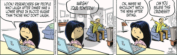 Baldo on Thursday November 12, 2009 Comic Strip