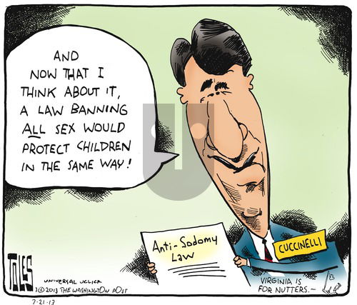 Tom Toles on Sunday July 21, 2013 Comic Strip