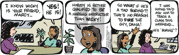 JumpStart on Friday March 22, 2019 Comic Strip