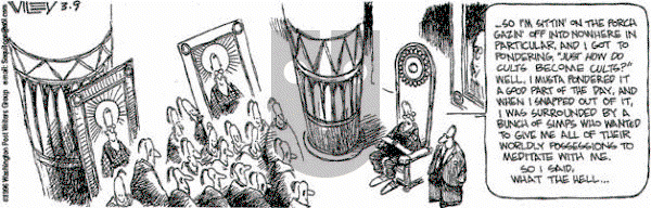 Non Sequitur on Saturday March 9, 1996 Comic Strip