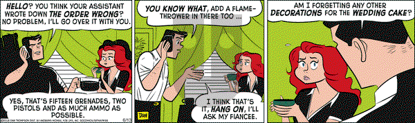 Rip Haywire on Wednesday June 13, 2018 Comic Strip