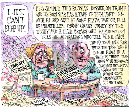 Matt Wuerker on Wednesday October 3, 2018 Comic Strip