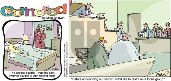 Cornered on Sunday March 10, 2013 Comic Strip