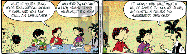 The Buckets on Monday April 1, 2019 Comic Strip