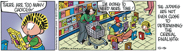 Rose is Rose on Thursday October 15, 2015 Comic Strip
