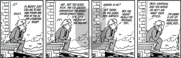 Doonesbury on Tuesday January 26, 1982 Comic Strip