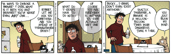Get Fuzzy on Tuesday February 15, 2005 Comic Strip