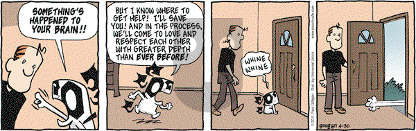 Pooch Cafe on Saturday April 30, 2011 Comic Strip