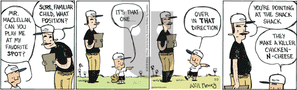 Wallace the Brave on Wednesday May 2, 2018 Comic Strip