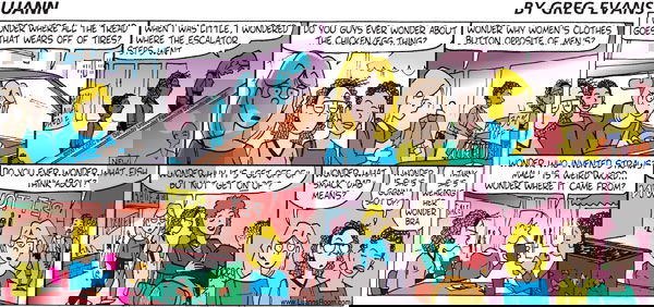 Luann on Sunday October 21, 2001 Comic Strip