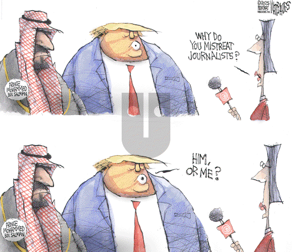 Matt Davies on Wednesday November 19, 2025 Comic Strip