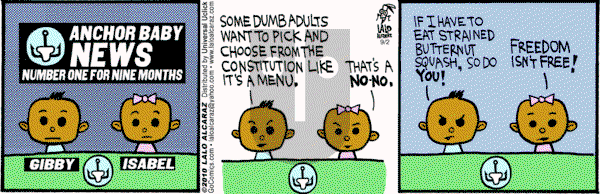 La Cucaracha on Thursday September 2, 2010 Comic Strip