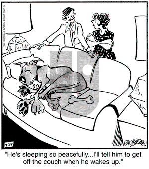 Marmaduke on Wednesday July 30, 2003 Comic Strip