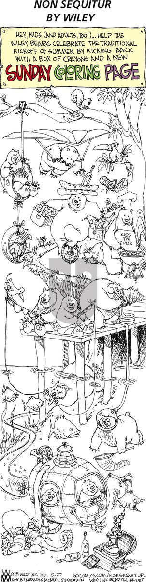 Non Sequitur on Sunday May 27, 2018 Comic Strip