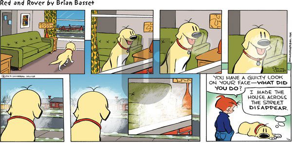 Red and Rover on Sunday January 29, 2012 Comic Strip