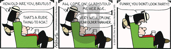 The Born Loser on Friday April 24, 2020 Comic Strip