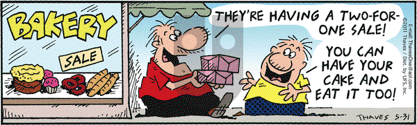 Frank and Ernest on Tuesday May 31, 2011 Comic Strip