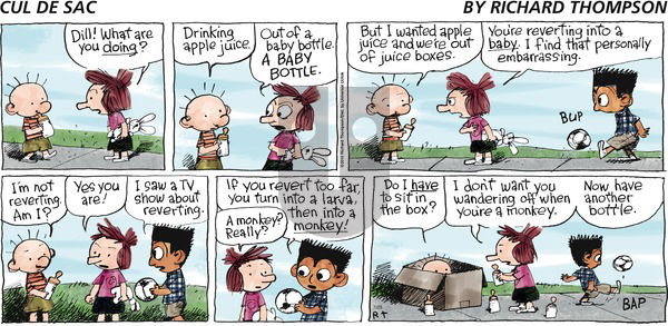 Cul de Sac on Sunday July 25, 2010 Comic Strip