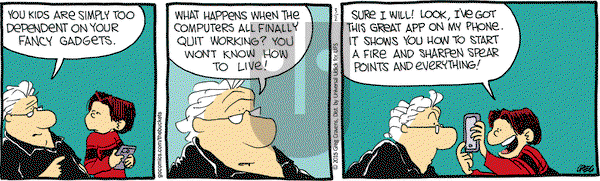 The Buckets on Monday March 2, 2015 Comic Strip
