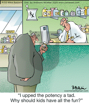 Cornered on Wednesday April 2, 2025 Comic Strip