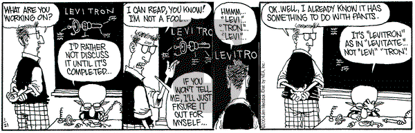 Monty on Wednesday January 21, 2004 Comic Strip