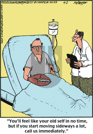 Close to Home on Thursday April 2, 2015 Comic Strip