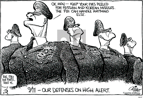 Pat Oliphant on Thursday June 17, 2004 Comic Strip