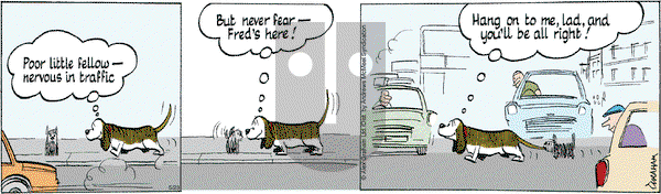 Fred Basset - Thursday May 23, 2024 Comic Strip