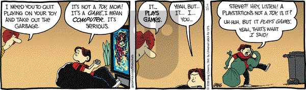 The Buckets on Monday April 25, 2016 Comic Strip