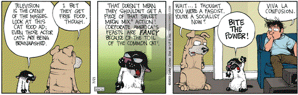 Get Fuzzy on Friday February 13, 2004 Comic Strip