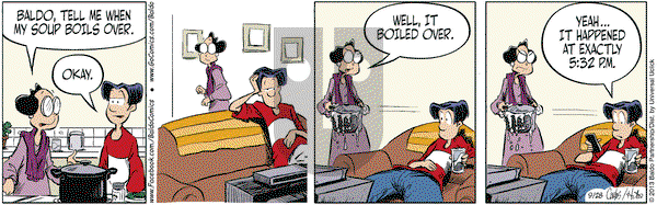 Baldo on Saturday September 28, 2013 Comic Strip