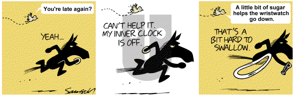 Dark Side of the Horse on Friday April 15, 2011 Comic Strip