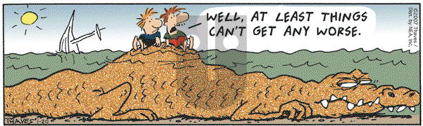 Frank and Ernest on Saturday January 20, 2007 Comic Strip