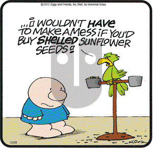 Ziggy on Friday December 28, 2012 Comic Strip