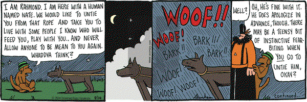 Overboard on Saturday August 14, 2004 Comic Strip