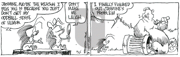 The Grizzwells on Thursday October 25, 2007 Comic Strip