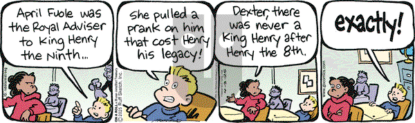 JumpStart on Thursday April 3, 2025 Comic Strip